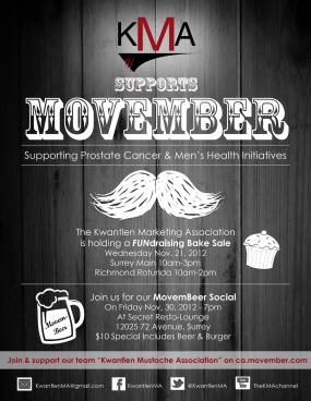 KMA Movember Flyer